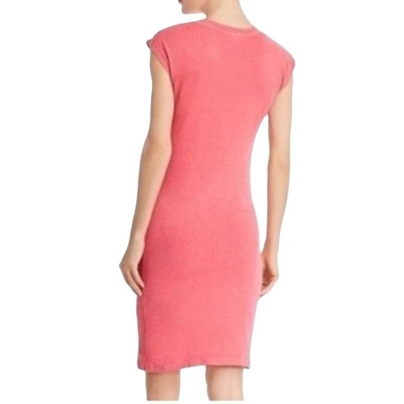 Sundry - Side Tie Jersey Dress Sundress Casual Mini Knee Length Sz 2/M - Picture 2 of 10